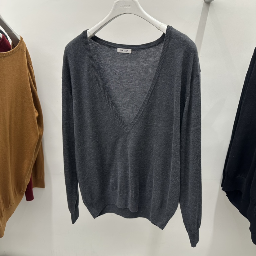 SIXTEEN韓國直郵女裝新品職業26春夏人氣熱賣真品推薦針織衫SIXTEEN針織衫圖色3墨色