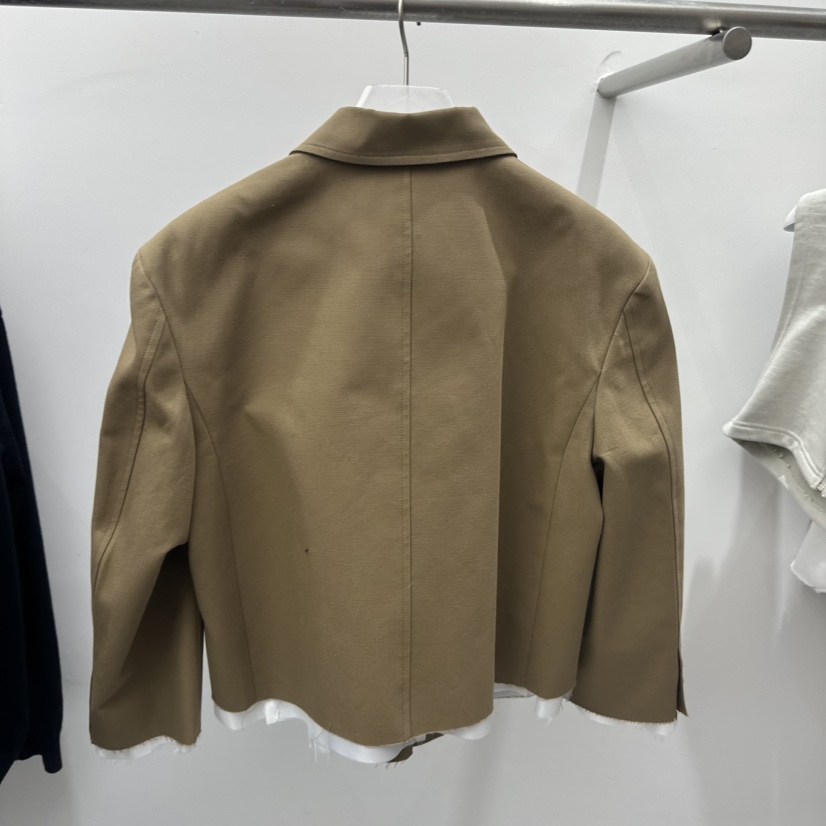 SIXTEEN東大門代購女裝新款職業26春夏熱賣真品休閑夾克駝色SIXTEEN夾克