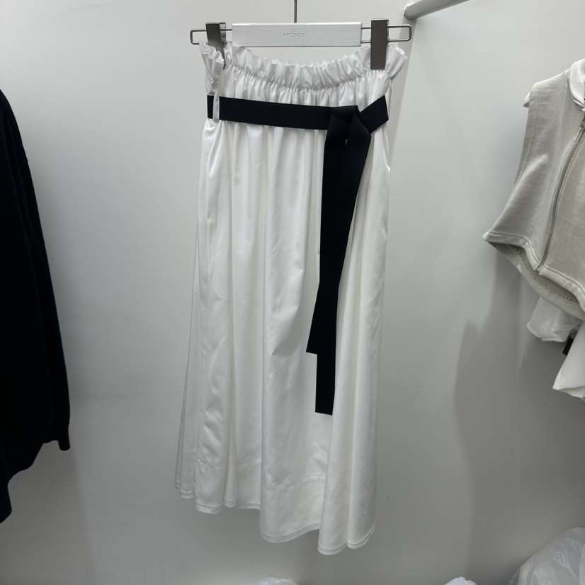 SIXTEEN東大門直郵女裝新款時尚職業熱賣真品26春夏長裙含腰帶SIXTEEN長裙圖色2