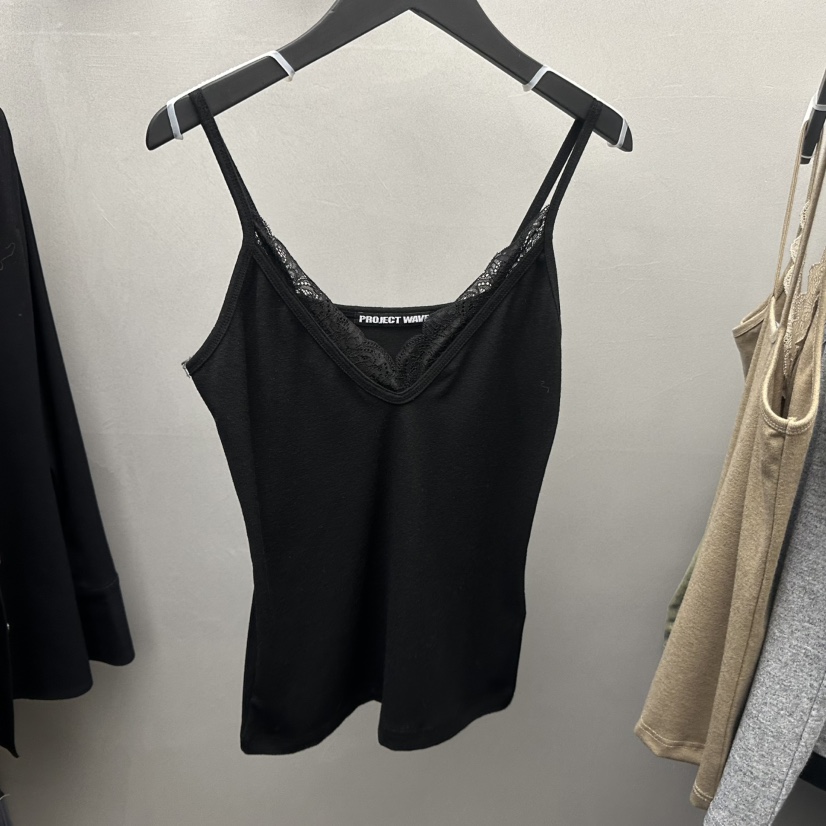 PROJECT WAVE-P韓國直郵女裝新款26春夏推薦吊帶背心蕾絲PROJECT WAVE吊帶/背心圖色3