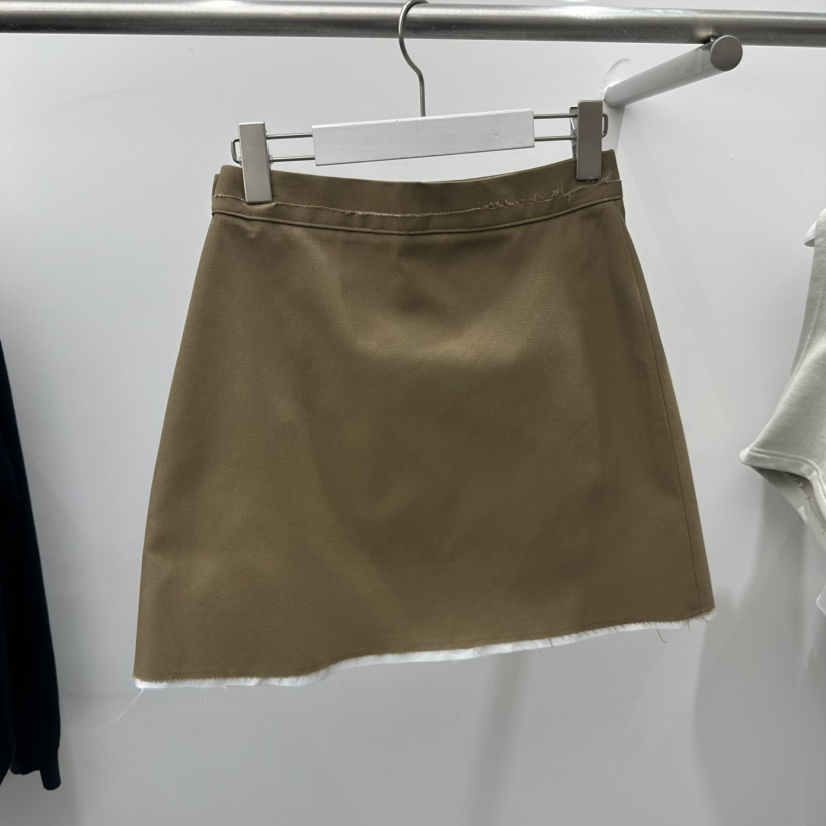 SIXTEEN東大門實拍女士新品休閑人氣26春夏職業熱賣短裙駝色SIXTEEN短裙