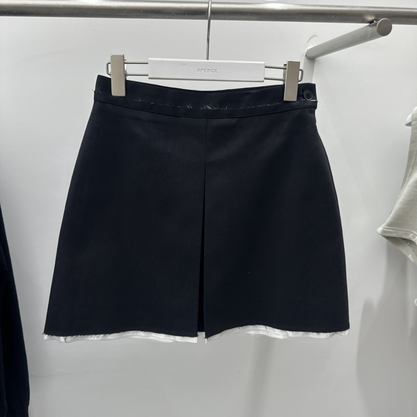 SIXTEEN東大門實拍女士新品休閑人氣26春夏職業熱賣短裙駝色SIXTEEN短裙圖色2