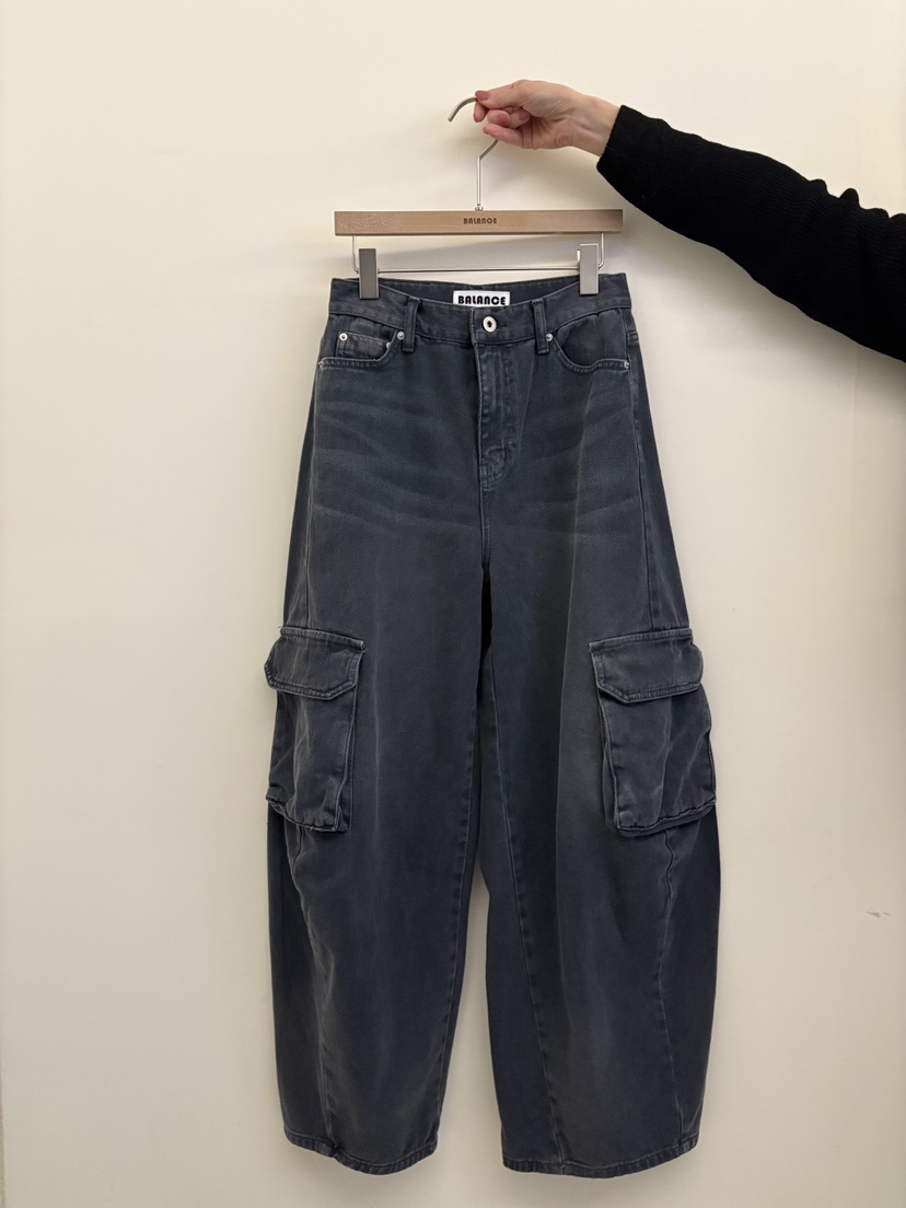 BALANCE韓國直郵女士新款人氣真品時尚職業熱賣休閑褲工裝褲BALANCE休閑褲圖色2