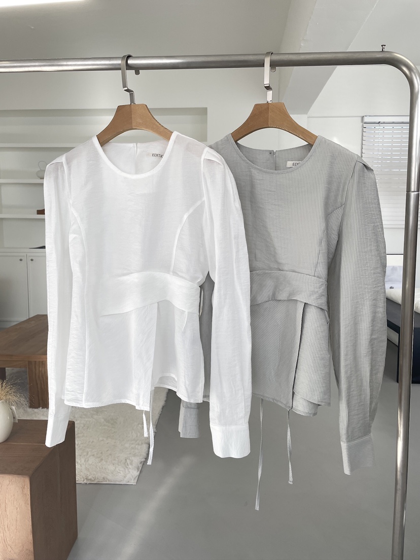 EDITION-P東大門實拍女裝新品人氣推薦真品休閑襯衫蕾絲衫EDITION/CHAHEE襯衫/蕾絲衫