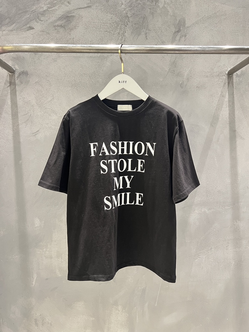KIFF東大門實拍女裝新品時尚推薦職業休閑真品熱賣26春夏T恤KIFFT恤圖色2