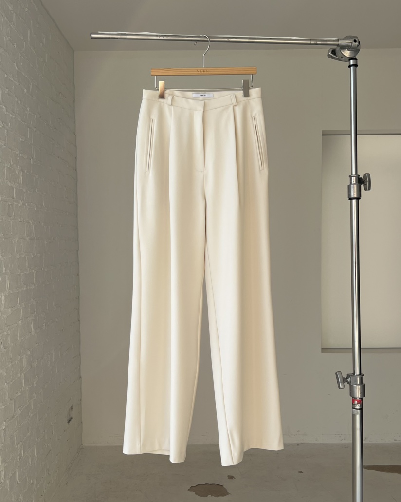 VERNI韓國代購女裝新品時尚人氣休閑推薦真品26春夏休閑褲VERNI休閑褲圖色1