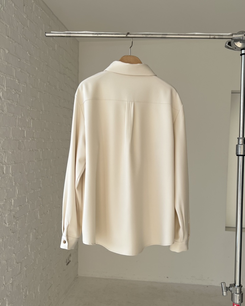 VERNI東大門代購女裝新款人氣休閑26春夏職業襯衫蕾絲衫口袋VERNI襯衫/蕾絲衫