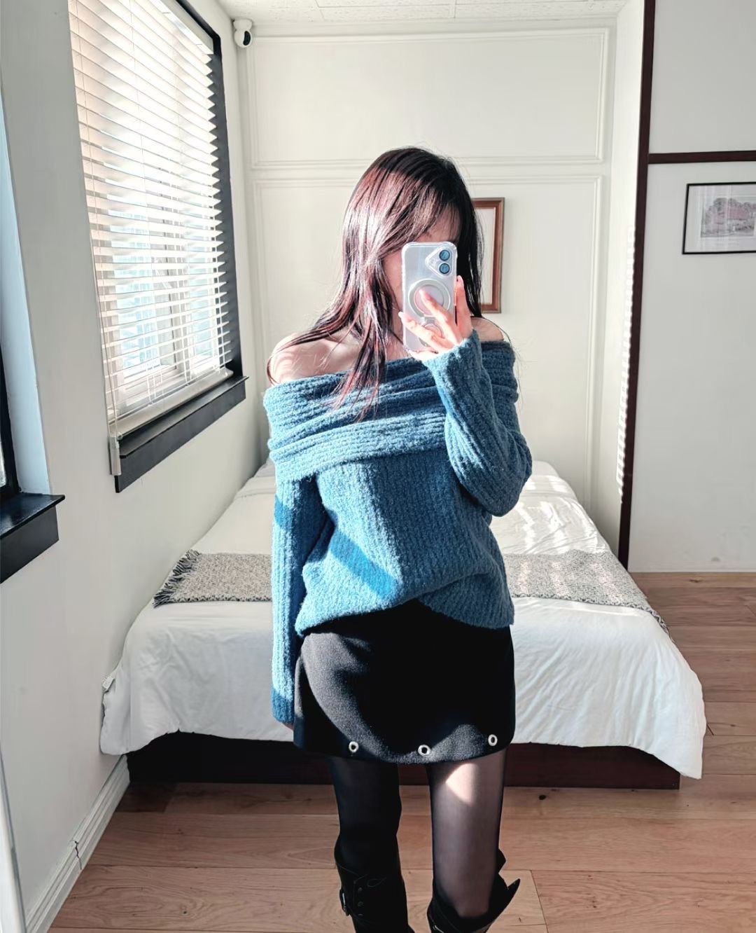 BUTTON 12韓國代購女士新款人氣推薦26春夏職業時尚短裙BUTTON 12短裙