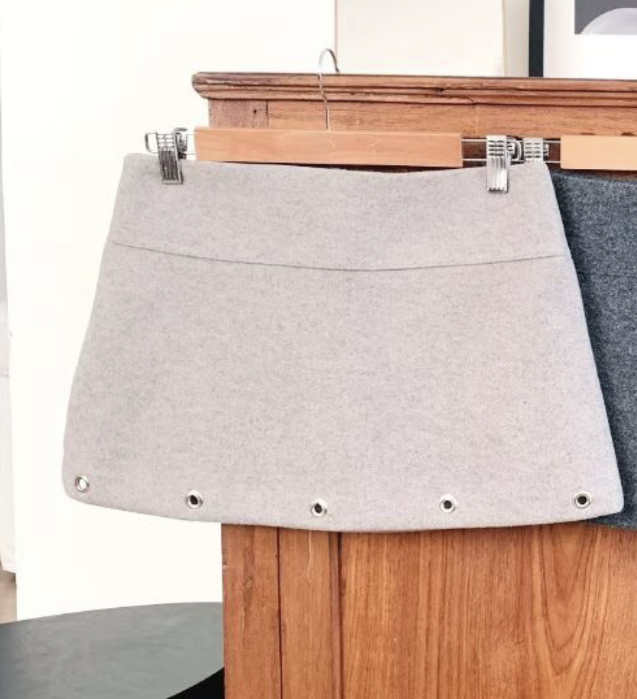 BUTTON 12韓國代購女士新款人氣推薦26春夏職業時尚短裙BUTTON 12短裙圖色1