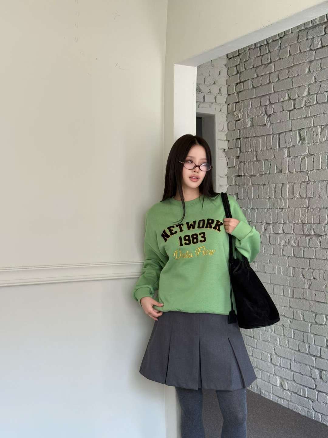 BBIBBICO韓國直郵女士新款推薦職業休閑熱賣真品時尚衛衣BBIBBICO衛衣