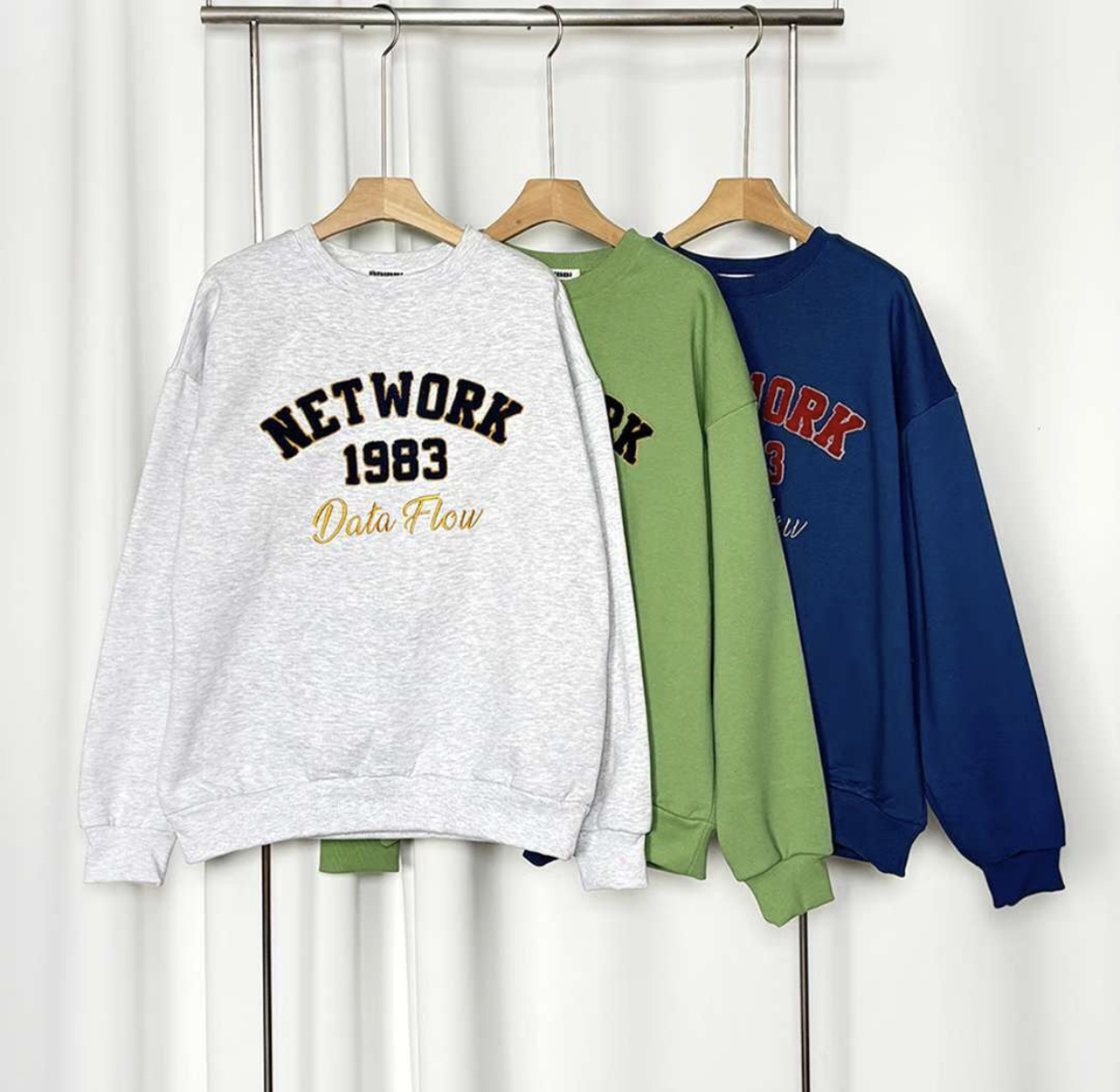 BBIBBICO韓國直郵女士新款推薦職業休閑熱賣真品時尚衛衣BBIBBICO衛衣圖色3左三色