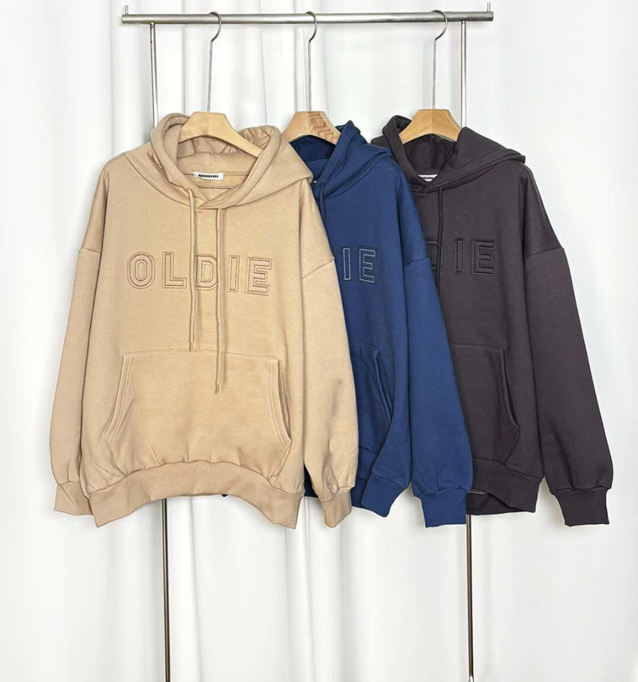 BBIBBICO東大門直郵女士新款職業人氣熱賣休閑推薦衛衣刺繡BBIBBICO衛衣圖色3左三色