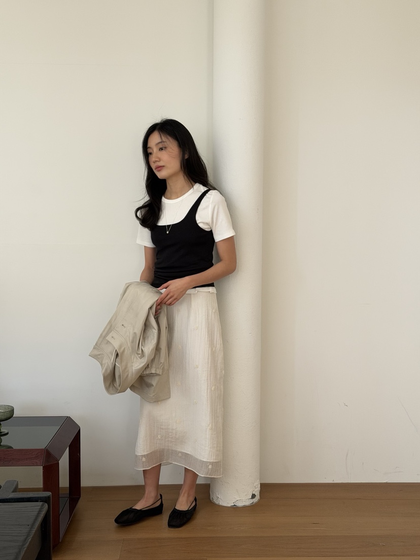 AMY GRACE東大門直郵女裝新品熱賣26春夏人氣休閑真品長裙AMY GRACE長裙