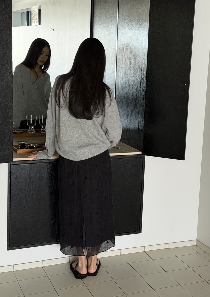 AMY GRACE東大門直郵女裝新品熱賣26春夏人氣休閑真品長裙AMY GRACE長裙