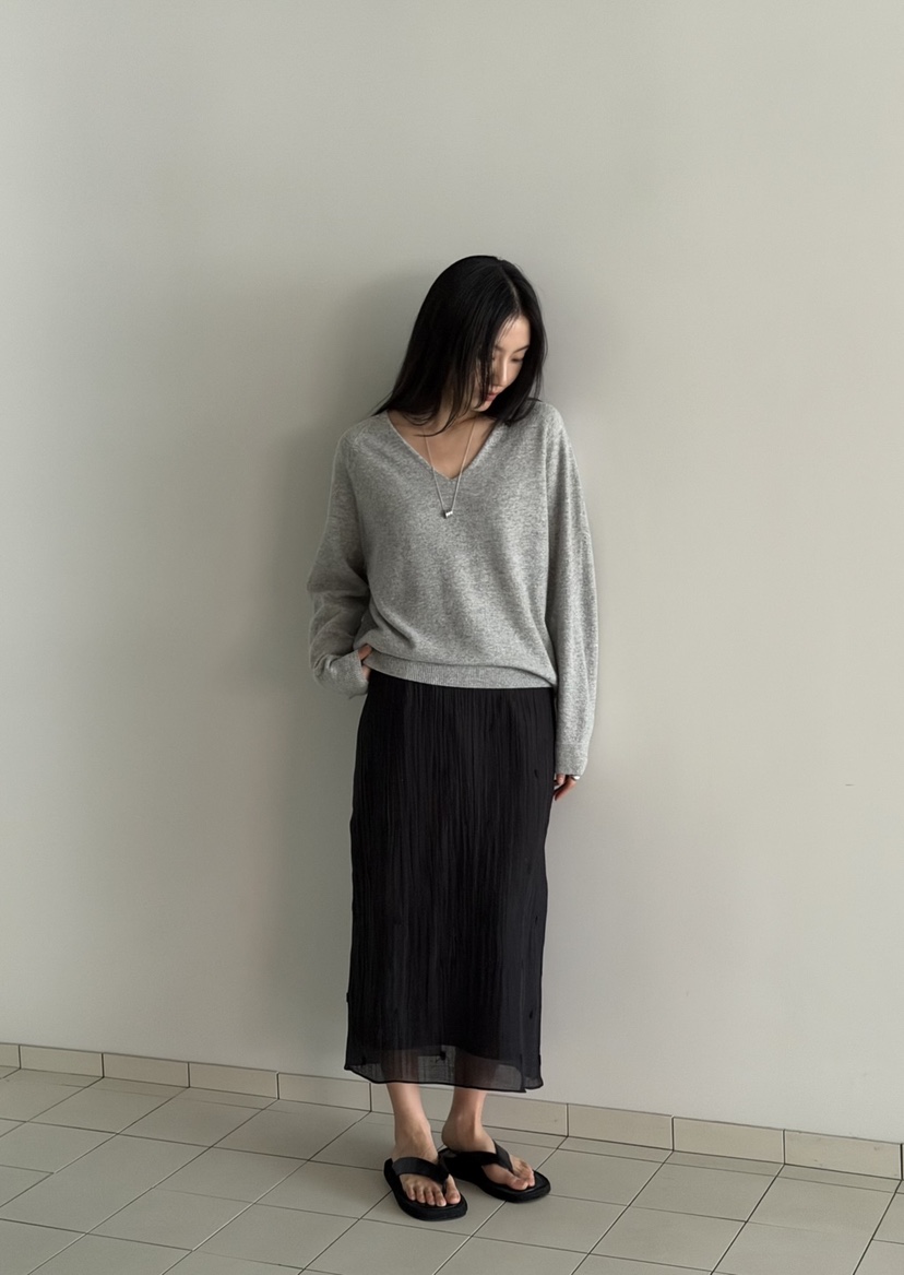 AMY GRACE東大門直郵女裝新品熱賣26春夏人氣休閑真品長裙AMY GRACE長裙