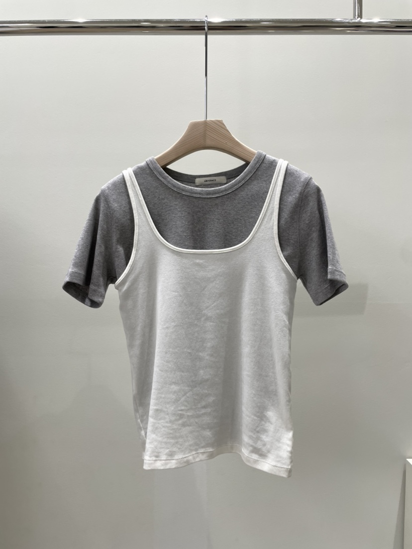 AMY GRACE東大門代購女裝新品26春夏熱賣吊帶背心不含內搭AMY GRACE吊帶/背心