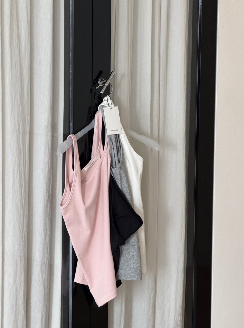 AMY GRACE東大門代購女裝新品26春夏熱賣吊帶背心不含內搭AMY GRACE吊帶/背心