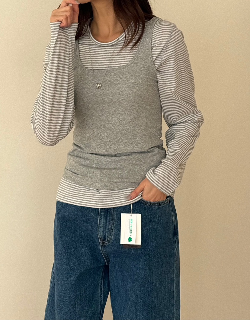 AMY GRACE東大門代購女裝新品26春夏熱賣吊帶背心不含內搭AMY GRACE吊帶/背心