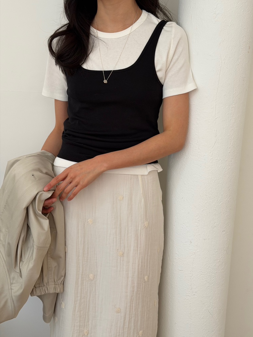 AMY GRACE東大門代購女裝新品26春夏熱賣吊帶背心不含內搭AMY GRACE吊帶/背心