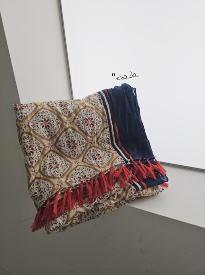 EBADA東大門代購女裝新款職業真品時尚休閑26春夏圍巾披肩EBADA圍巾/披肩