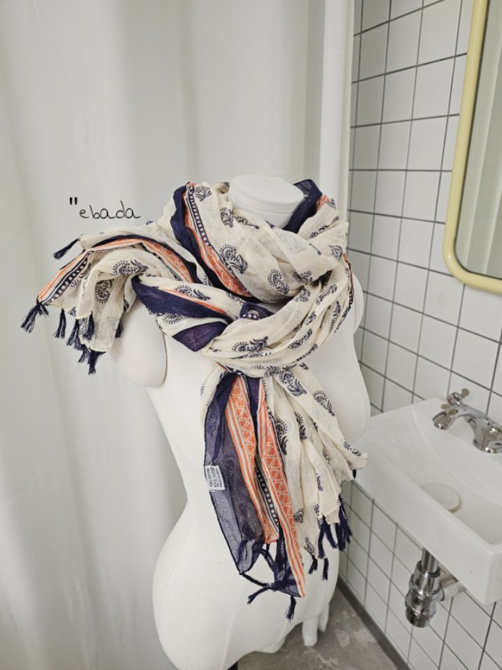 EBADA東大門代購女裝新品26春夏熱賣休閑真品推薦圍巾披肩EBADA圍巾/披肩