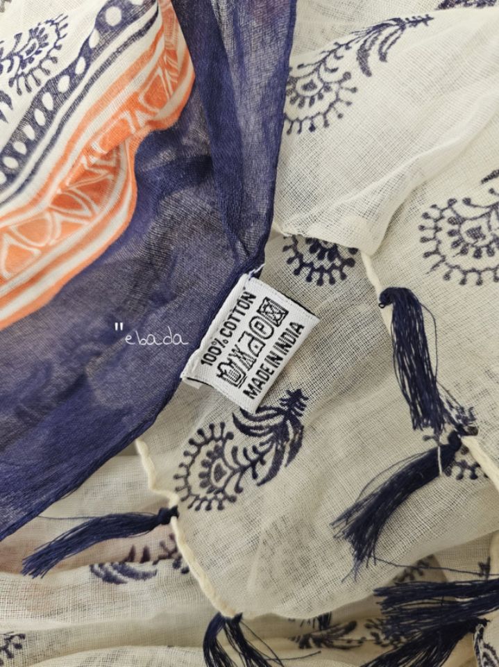 EBADA東大門代購女裝新品26春夏熱賣休閑真品推薦圍巾披肩EBADA圍巾/披肩