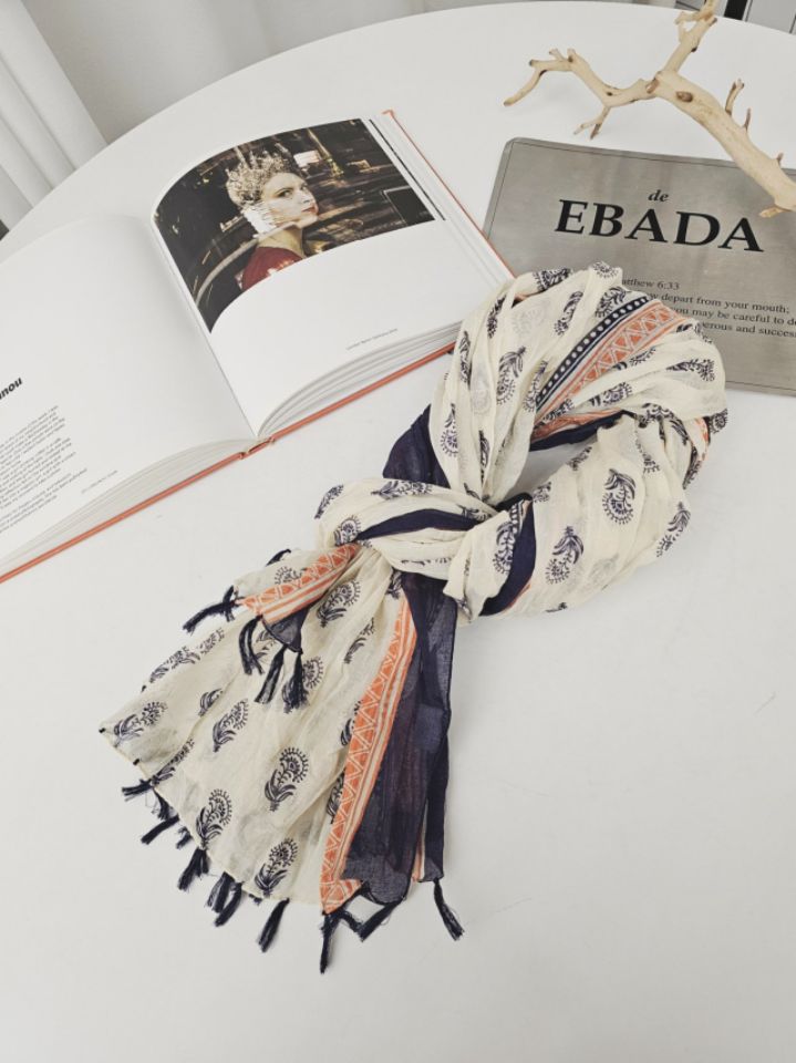 EBADA東大門代購女裝新品26春夏熱賣休閑真品推薦圍巾披肩EBADA圍巾/披肩圖色1