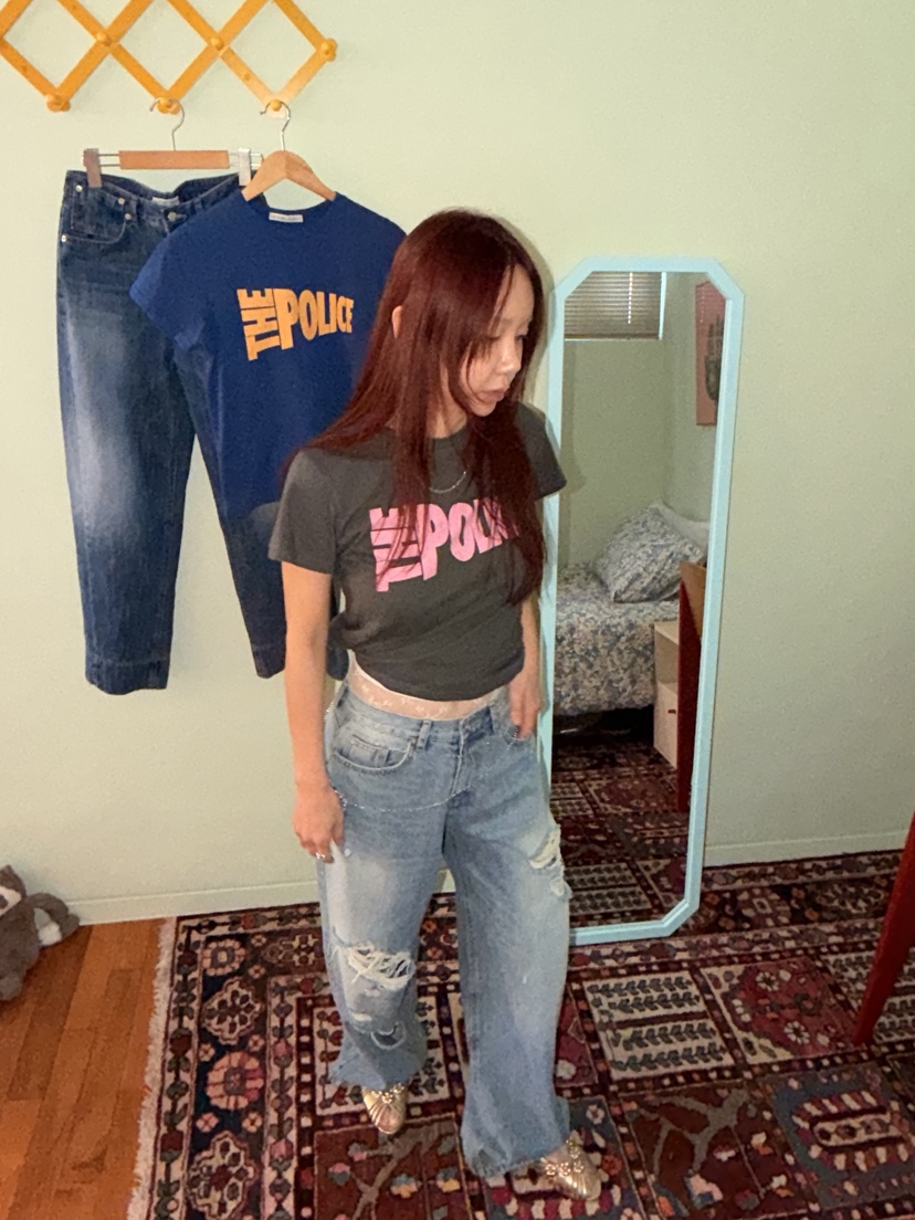 SUNDER MARKET韓國直郵女裝新款熱賣職業休閑時尚26春夏T恤SUNDER MARKETT恤