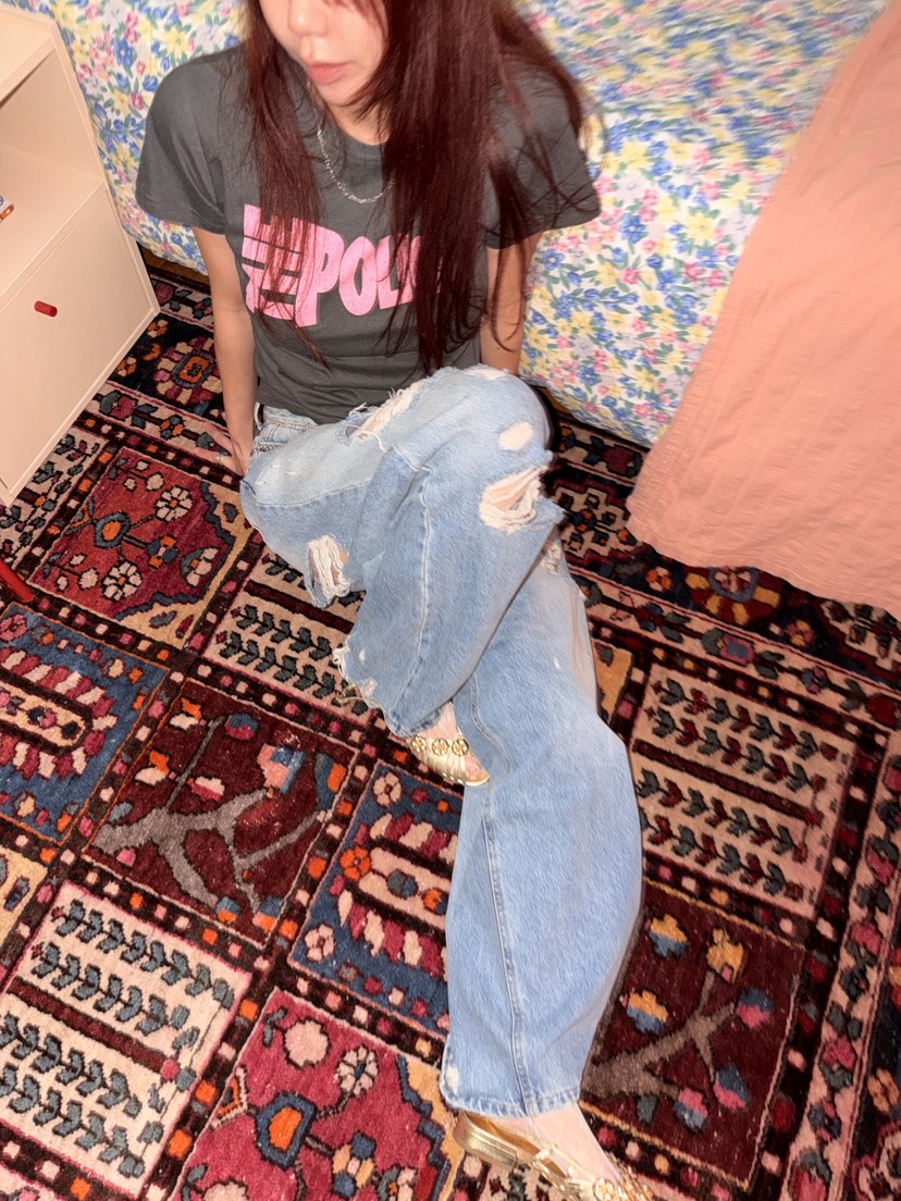 SUNDER MARKET韓國直郵女裝新款熱賣職業休閑時尚26春夏T恤SUNDER MARKETT恤