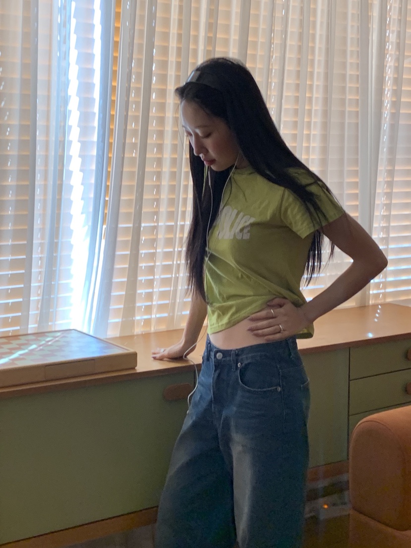 SUNDER MARKET韓國直郵女裝新款熱賣職業休閑時尚26春夏T恤SUNDER MARKETT恤