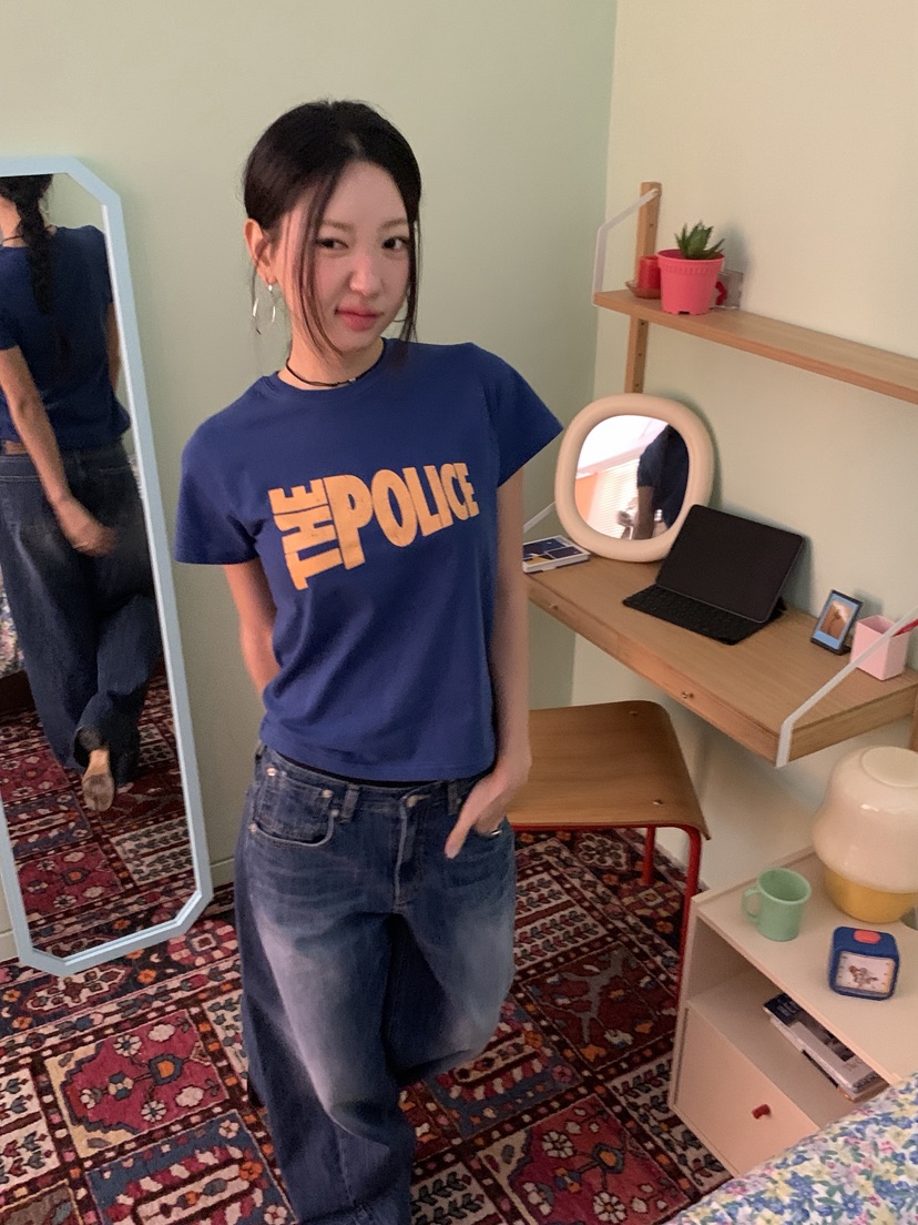 SUNDER MARKET韓國直郵女裝新款熱賣職業休閑時尚26春夏T恤SUNDER MARKETT恤