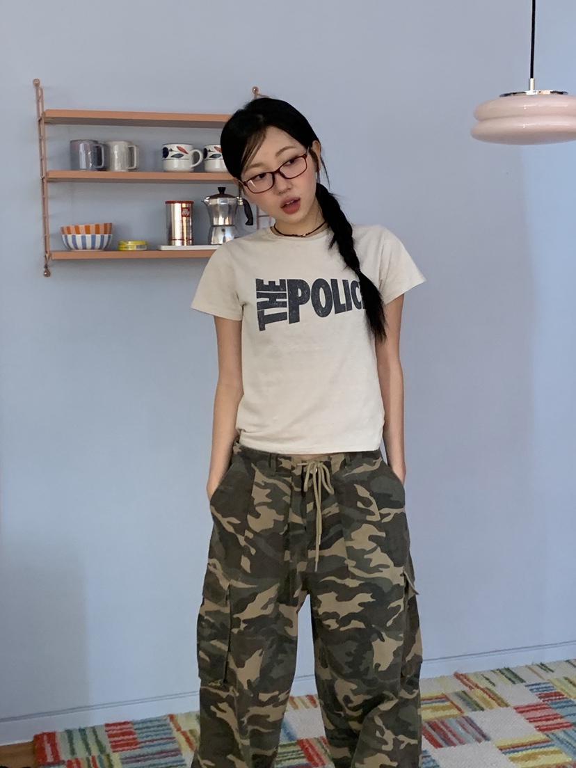 SUNDER MARKET韓國直郵女裝新款熱賣職業休閑時尚26春夏T恤SUNDER MARKETT恤