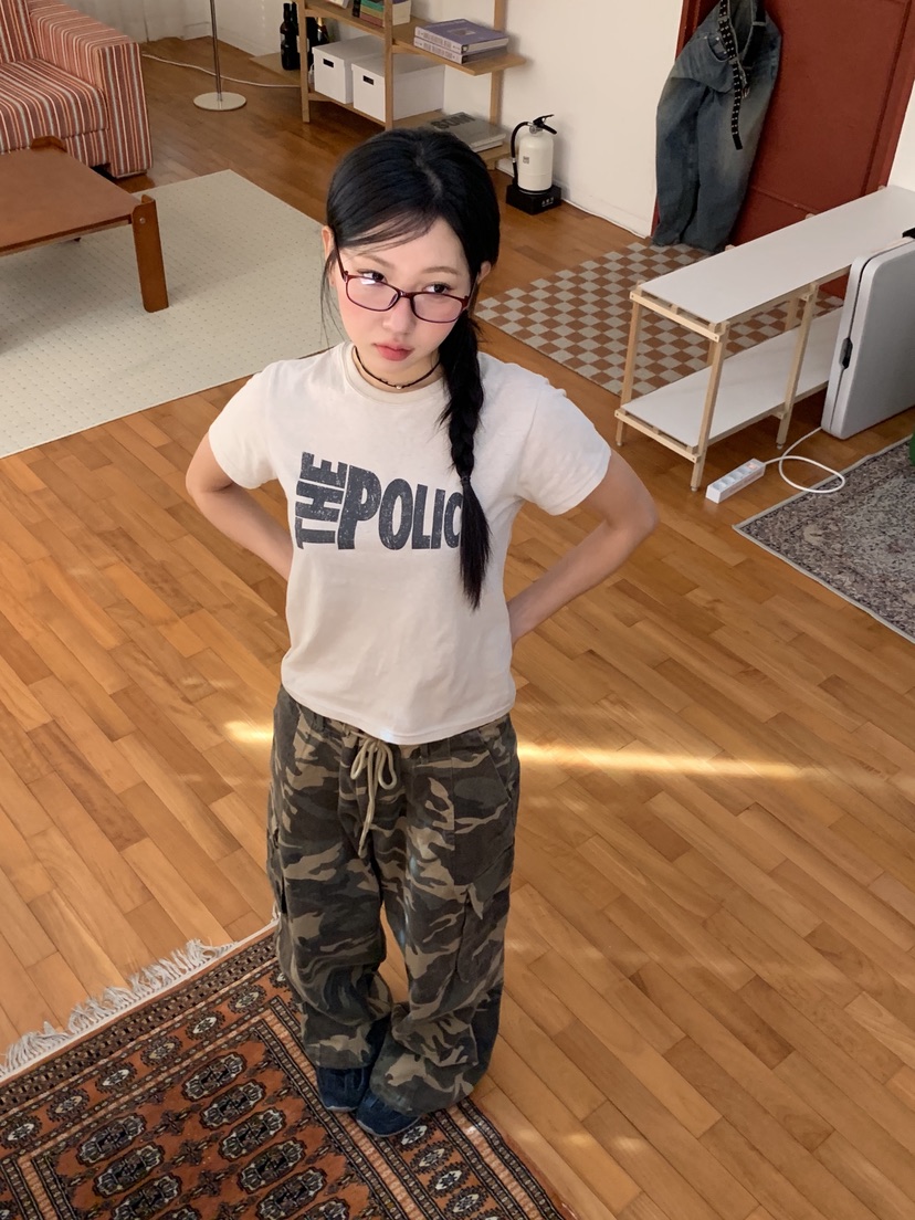 SUNDER MARKET韓國直郵女裝新款熱賣職業休閑時尚26春夏T恤SUNDER MARKETT恤