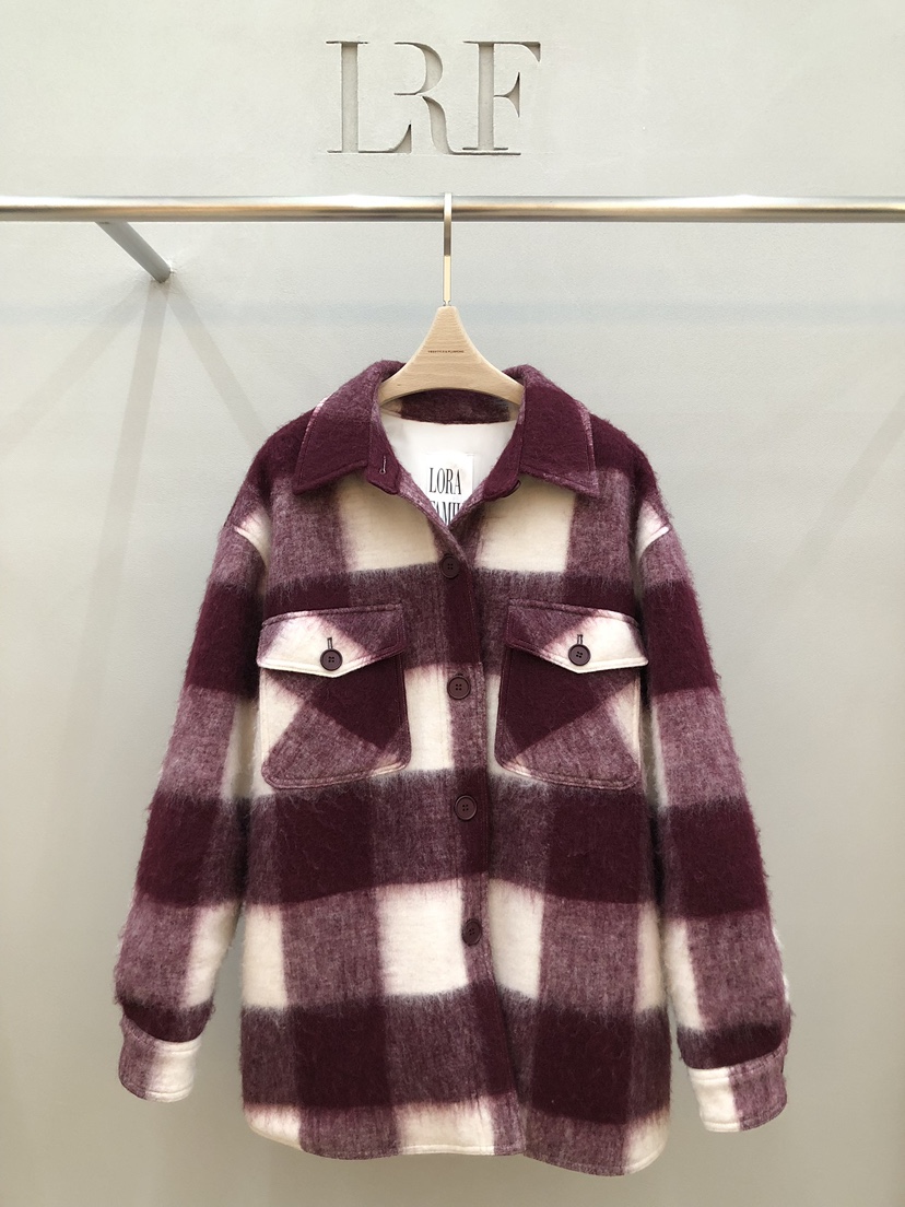 PLUS HONG-P東大門直郵女士新款推薦26春夏人氣熱賣夾克LORA FAMILY/PLUS HONG夾克