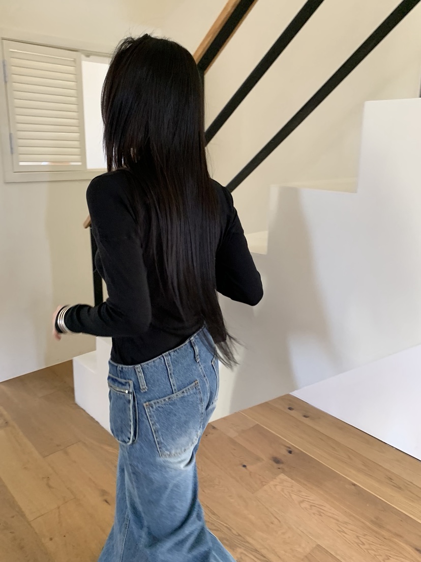 SUNDER MARKET韓國直郵女裝新品人氣職業時尚牛仔褲腰帶SUNDER MARKET牛仔褲