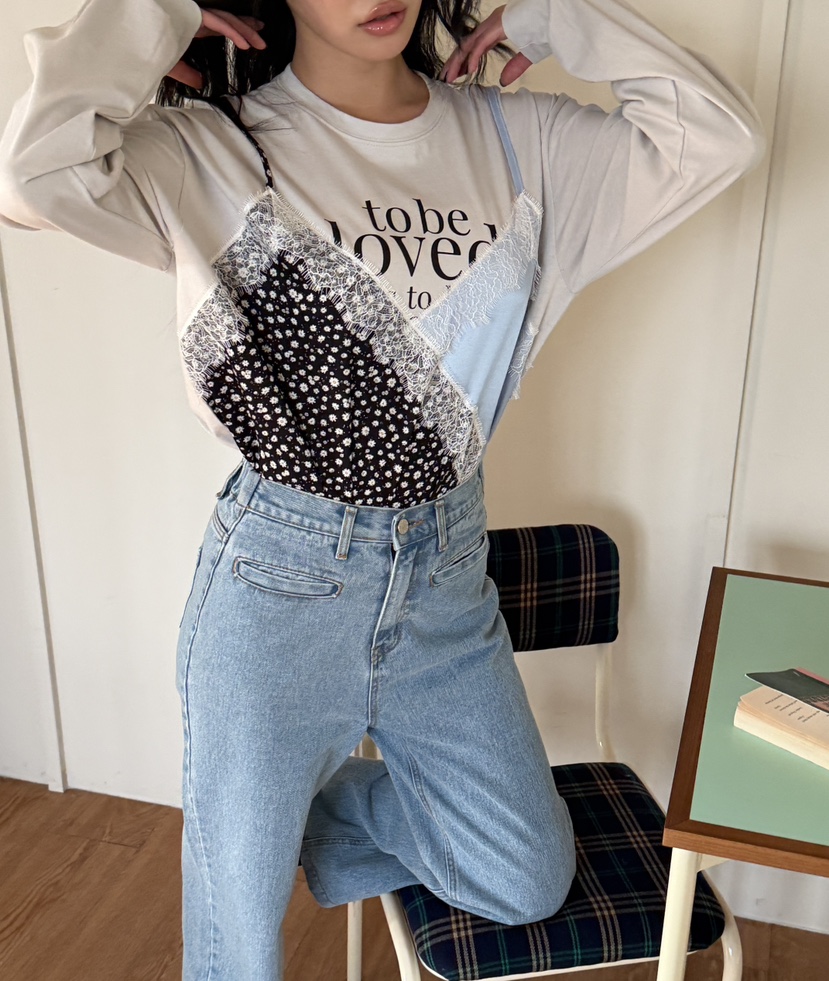 LOVABLE韓國直郵女裝新款人氣熱賣休閑26春夏職業推薦衛衣LOVABLE衛衣