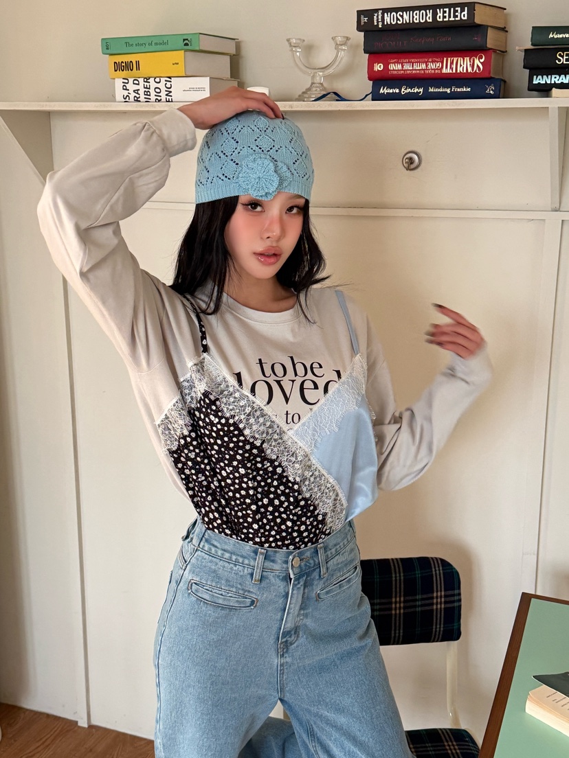 LOVABLE韓國直郵女裝新款人氣熱賣休閑26春夏職業推薦衛衣LOVABLE衛衣