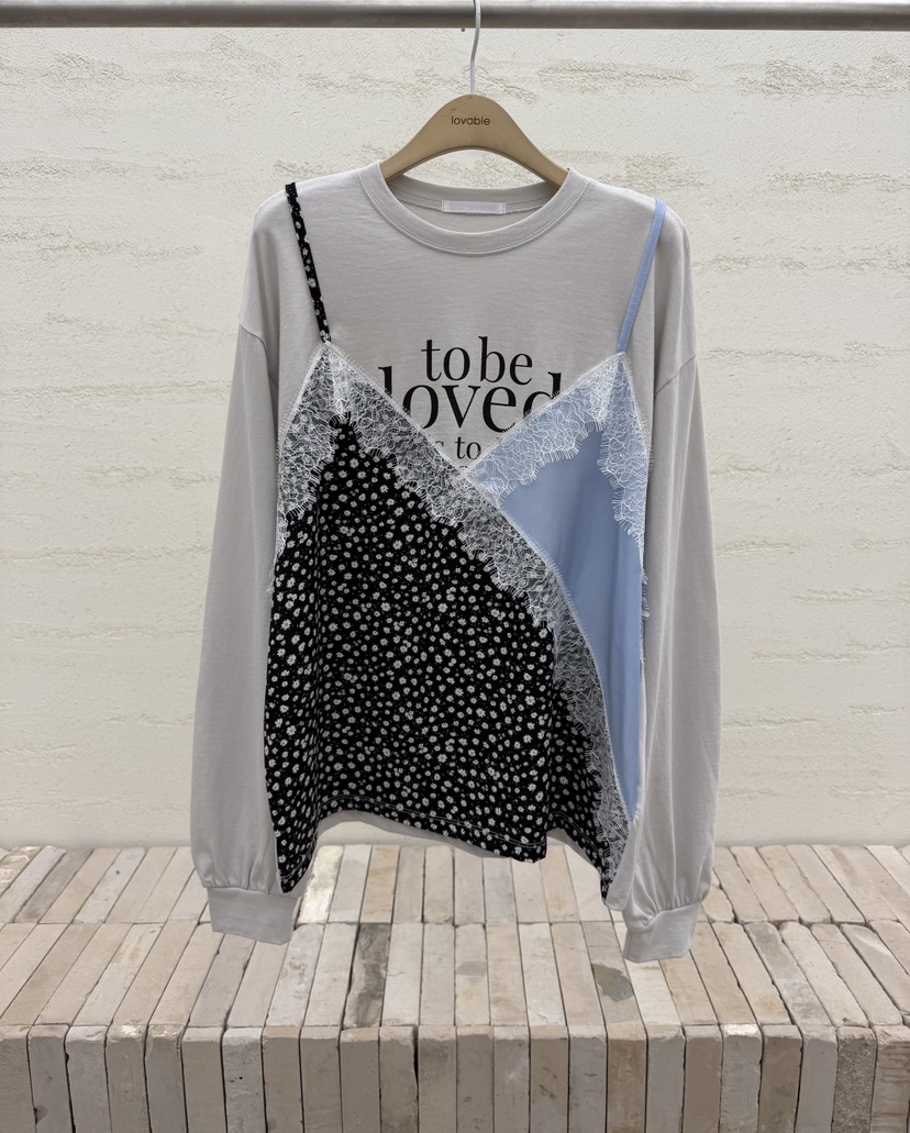 LOVABLE韓國直郵女裝新款人氣熱賣休閑26春夏職業推薦衛衣LOVABLE衛衣圖色3