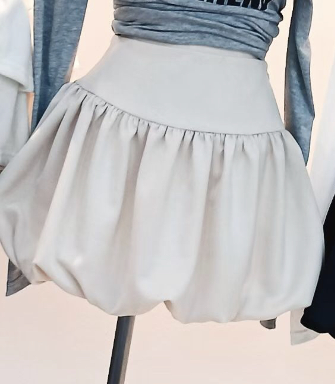 BUTTON 12韓國直郵女士新品時尚休閑真品職業短裙不含腰帶BUTTON 12短裙圖色2