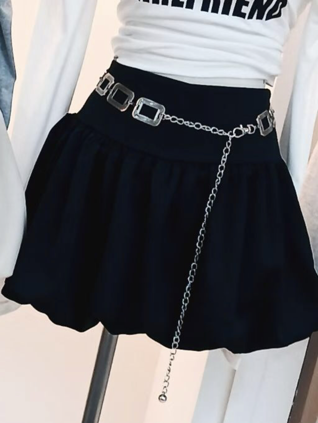 BUTTON 12韓國直郵女士新品時尚休閑真品職業短裙不含腰帶BUTTON 12短裙圖色3