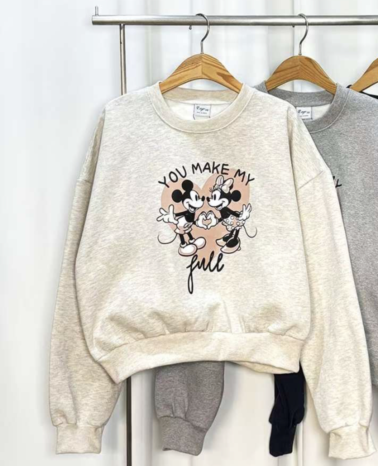 BBIBBICO韓國直郵女士新品人氣熱賣時尚真品26春夏職業衛衣BBIBBICO衛衣圖色1