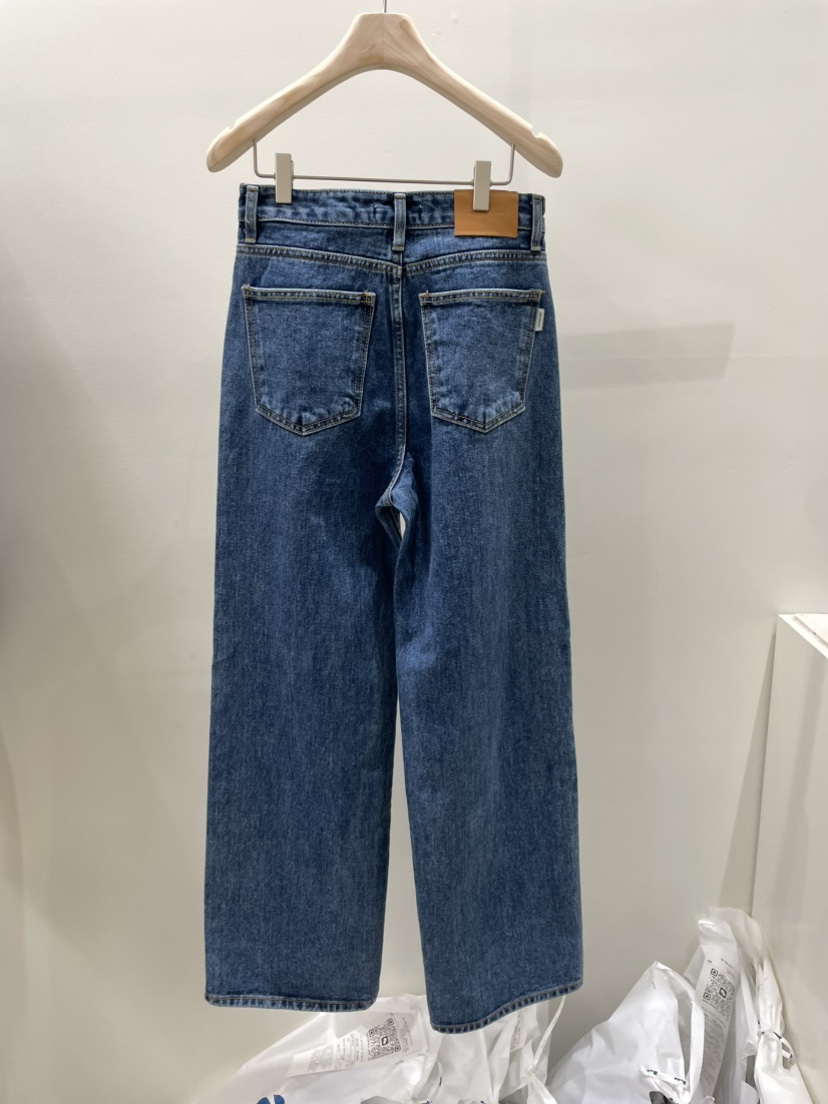 AMY GRACE韓國直郵女裝新品人氣時尚熱賣休閑職業牛仔褲AMY GRACE牛仔褲