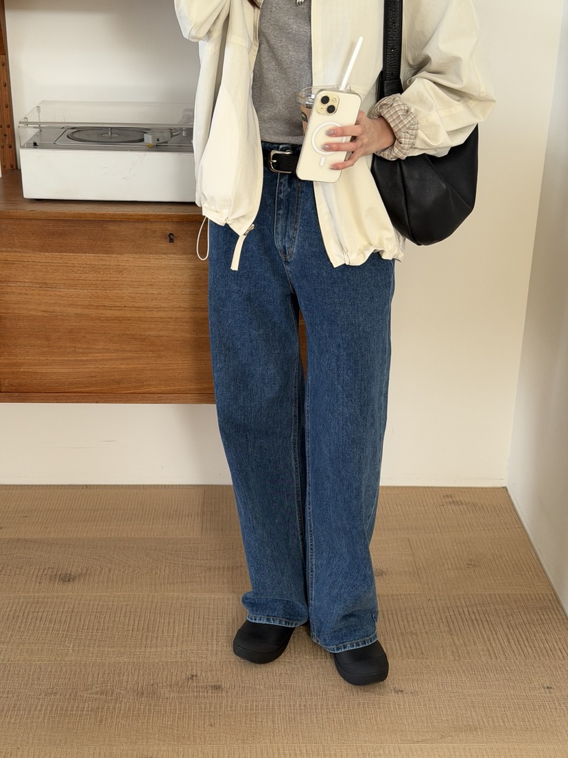 AMY GRACE韓國直郵女裝新品人氣時尚熱賣休閑職業牛仔褲AMY GRACE牛仔褲