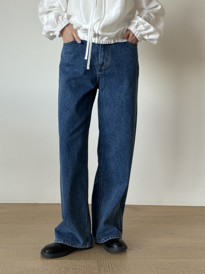 AMY GRACE韓國直郵女裝新品人氣時尚熱賣休閑職業牛仔褲AMY GRACE牛仔褲