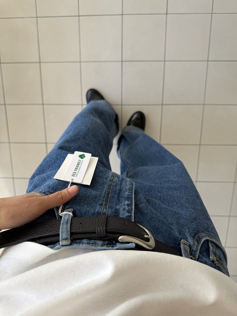 AMY GRACE韓國直郵女裝新品人氣時尚熱賣休閑職業牛仔褲AMY GRACE牛仔褲