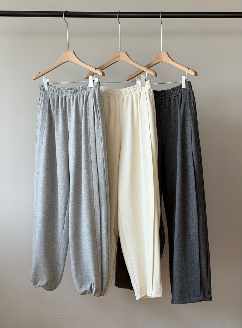 AMY GRACE東大門實拍女裝新品休閑真品人氣26春夏休閑褲褶裥AMY GRACE休閑褲