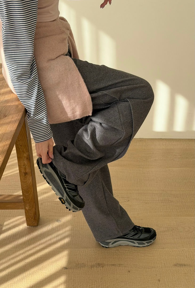 AMY GRACE東大門實拍女裝新品休閑真品人氣26春夏休閑褲褶裥AMY GRACE休閑褲