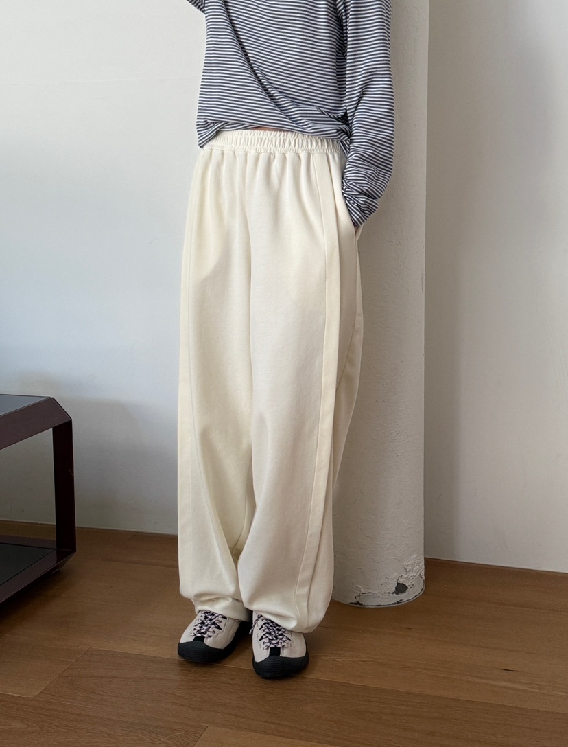 AMY GRACE東大門實拍女裝新品休閑真品人氣26春夏休閑褲褶裥AMY GRACE休閑褲