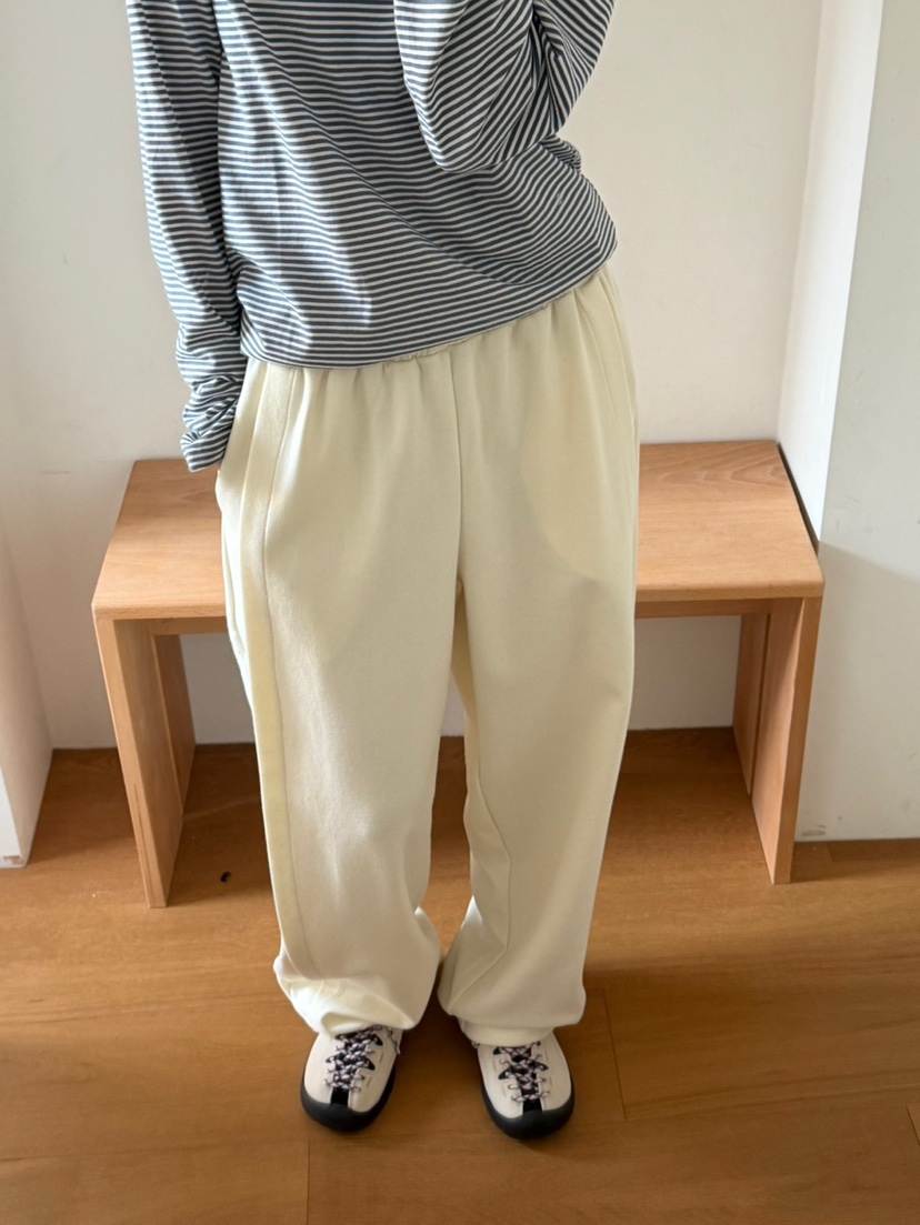 AMY GRACE東大門實拍女裝新品休閑真品人氣26春夏休閑褲褶裥AMY GRACE休閑褲