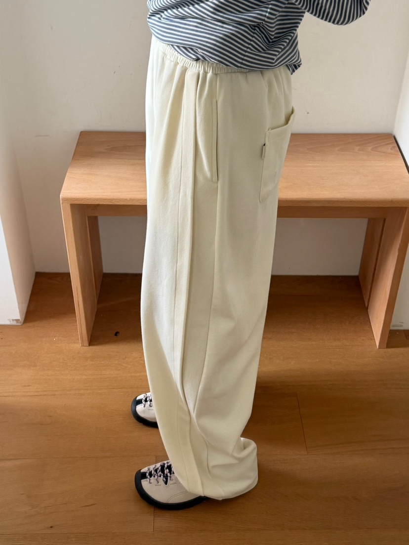 AMY GRACE東大門實拍女裝新品休閑真品人氣26春夏休閑褲褶裥AMY GRACE休閑褲